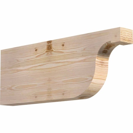 Ekena Millwork Del Monte Smooth Rafter Tail, Douglas Fir, 3 1/2"W x 12"H x 32"L RFT04X12X32DEL00SDF